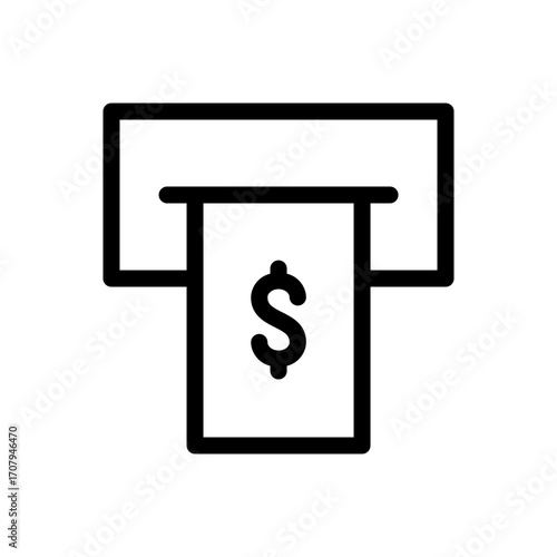 Atm icon. SVG