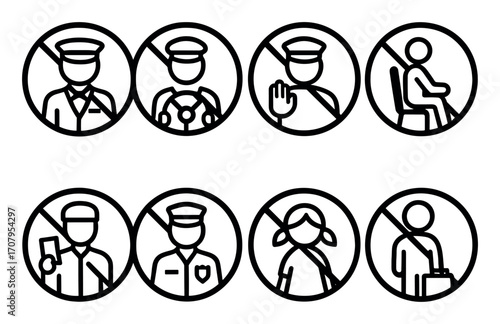 Public Transport Icons