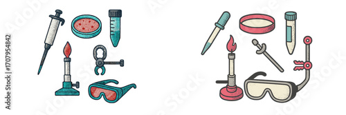 Comprehensive chemistry and biology laboratory instruments and safety apparatus for scientific research