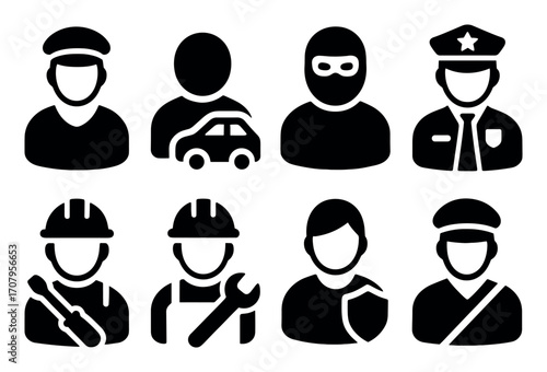 Car Security Icons