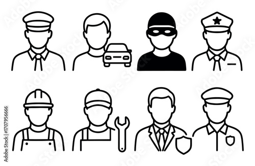 Car Security Icons