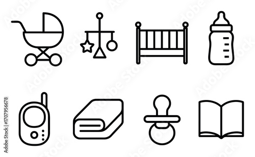 Minimalist Parenting Icons