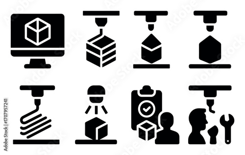 3D Printing Icons