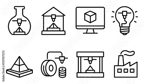 3D Printing Icons
