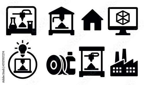 3D Printing Icons