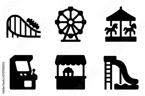 Amusement Park Icons