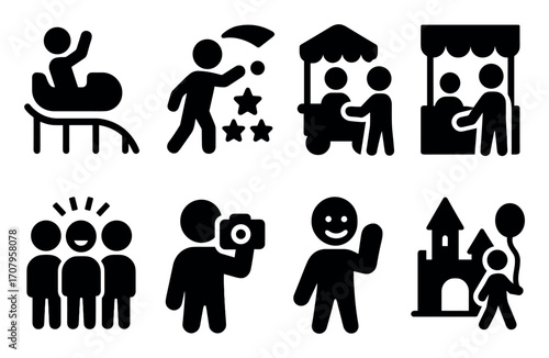 Amusement Park Icons