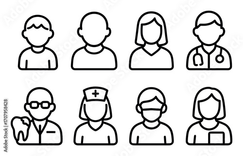 Minimalist Hygiene Icons