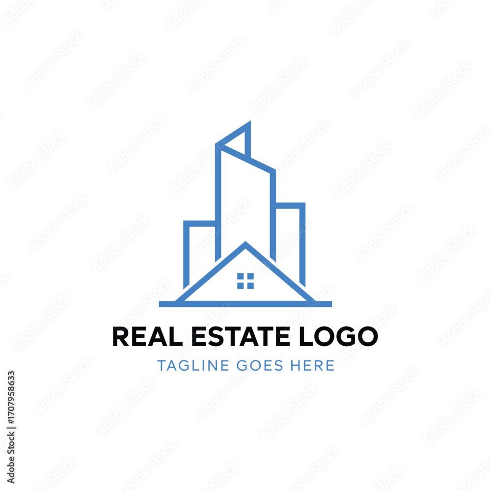 Fototapeta premium house logo design