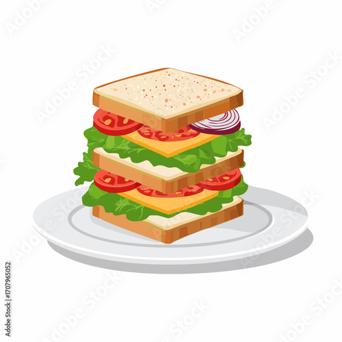 Veganes Sandwich