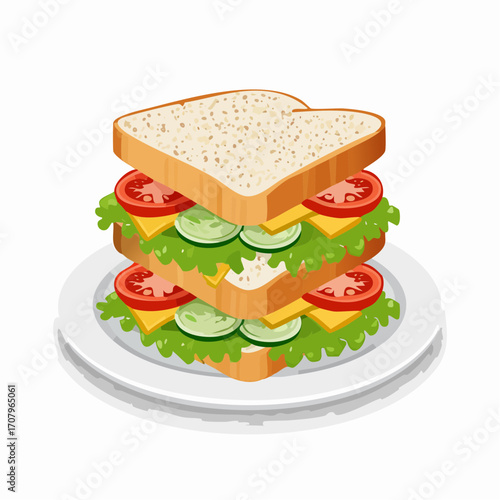 Veganes Sandwich
