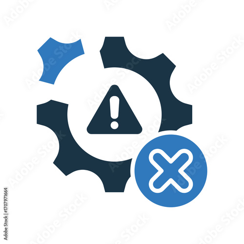 Damage mixed color icon