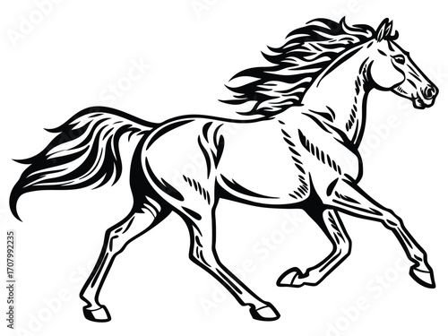 Running Horse.eps