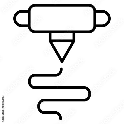 Additive line icon