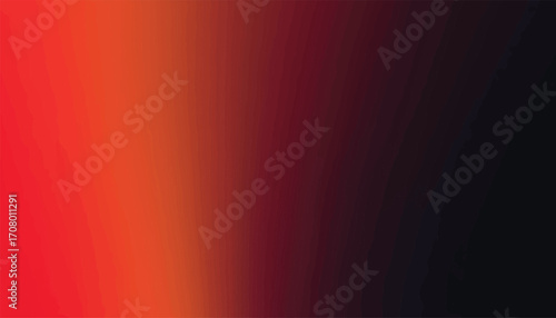 Gradient Background Fiery Red to Deep Black Transition