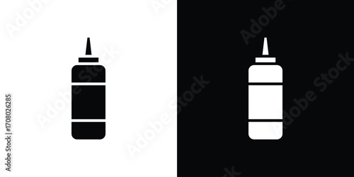 Sauce icons. glyph vector icon. Vector illustration eps 10