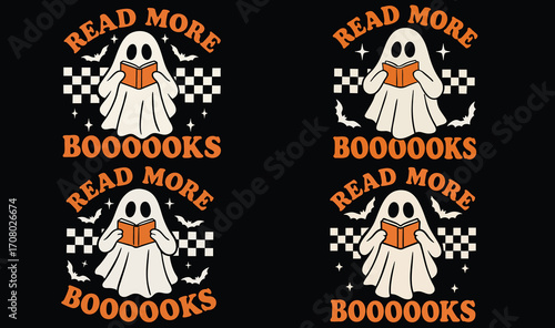 Spooky Ghost Reading Booooooks
