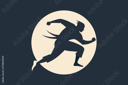 Judo Throw Silhouette Vector Logo