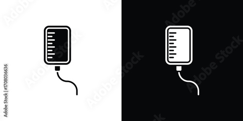 Blood transfusion icons. glyph vector icon. Vector illustration eps 10