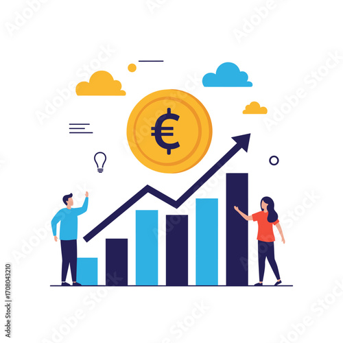 Understanding the growth of investments and financial markets with a focus on euro currency.