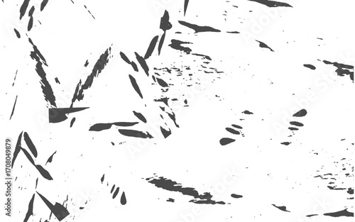 Grunge brush texture white and black. Sketch sand abstract to create distressed effect.Noise grain background, pointillism dots gradient or dotwork pattern, vector stipple effect. 