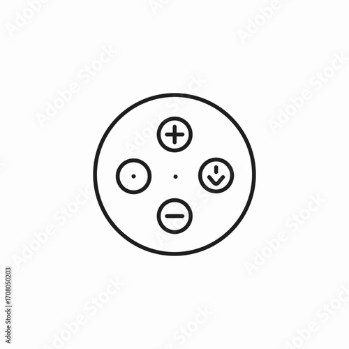 speaker volume controls icon sign vector