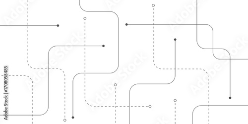 Abstract background with technology circuit board texture. Modern electronic motherboard texture. Creative idea for internet technology. Tech concept for header, web banner, website, presentation.
