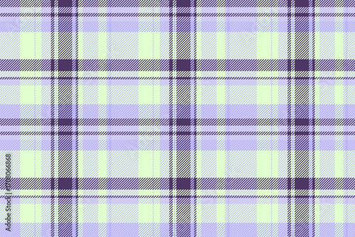 Pastel plaid pattern. Seamless fabric texture for backgrounds, textiles, or design projects. Represents comfort, tradition, and a sense of refined style.