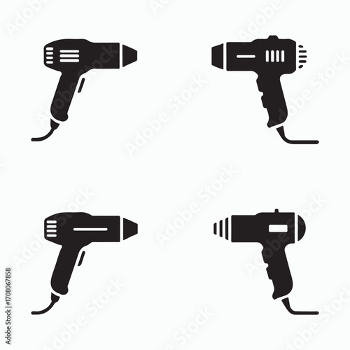 Heavy duty heat gun solid device pack