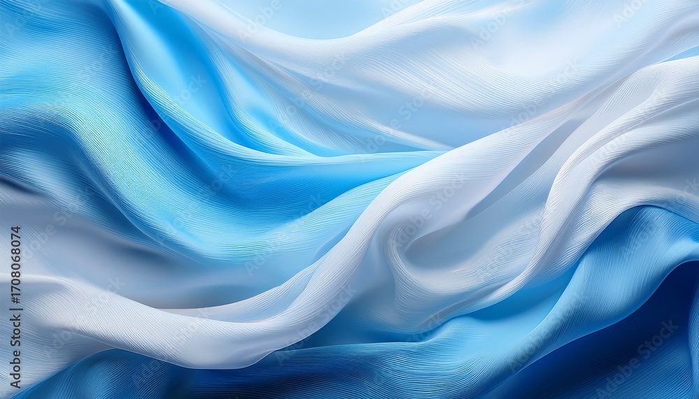 Naklejka premium soft blue texture with white shades evoking lightness and freshness
