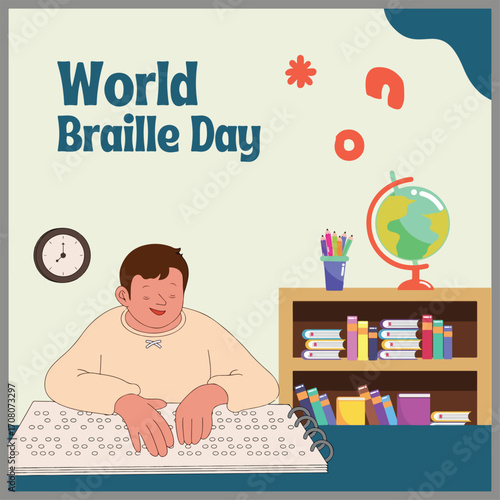 "Celebrate World Braille Day: promoting inclusion, literacy, and accessibility for visually impaired communities worldwide."