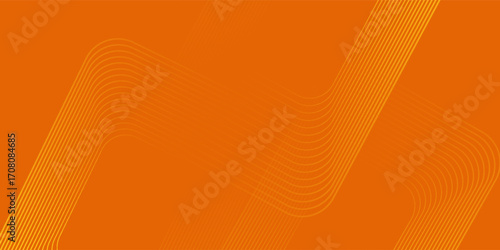 Minimum abstract background. Minimal pattern. Vibrant gradient geometric lines. orange design. Suit for banner, cover, business, flyer, poster, website, brochure, top