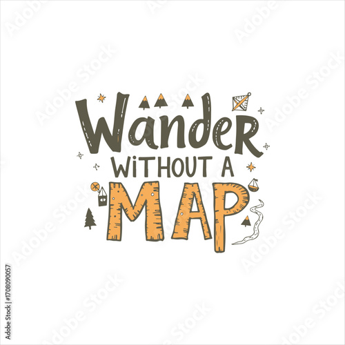  Typography of wander a maf