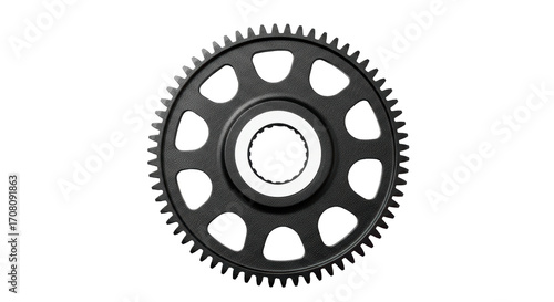 Isolated transmission sprocket for bicycle; replacement spare part for bicycle industry
