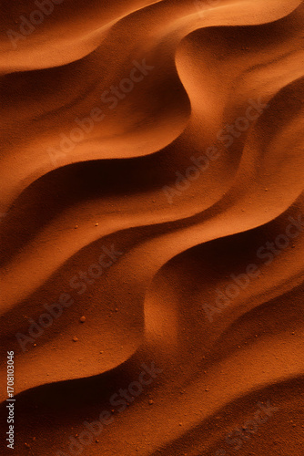 Natural desert sand ripples and shadows background texture
