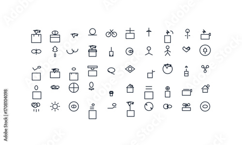 Sustainability & Eco Living – 50 Editable Outline Icons for Green Lifestyle, Climate Action, and Environmental Awareness

