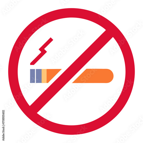 no smoking sign vector illustration