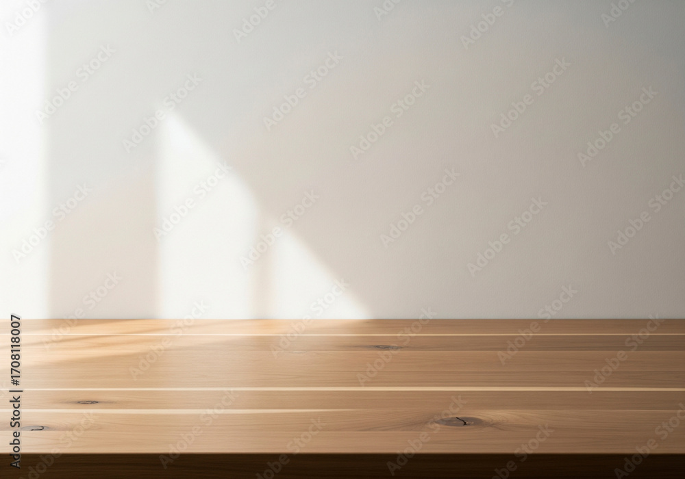 Obraz premium Bright Minimalist Interior with Sunlight