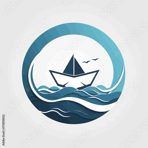 Paper Boat Adventure: Embark on a Symbolic Journey with Ocean, Sky and Freedom