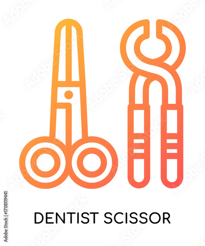 Dentist Scissor Icon