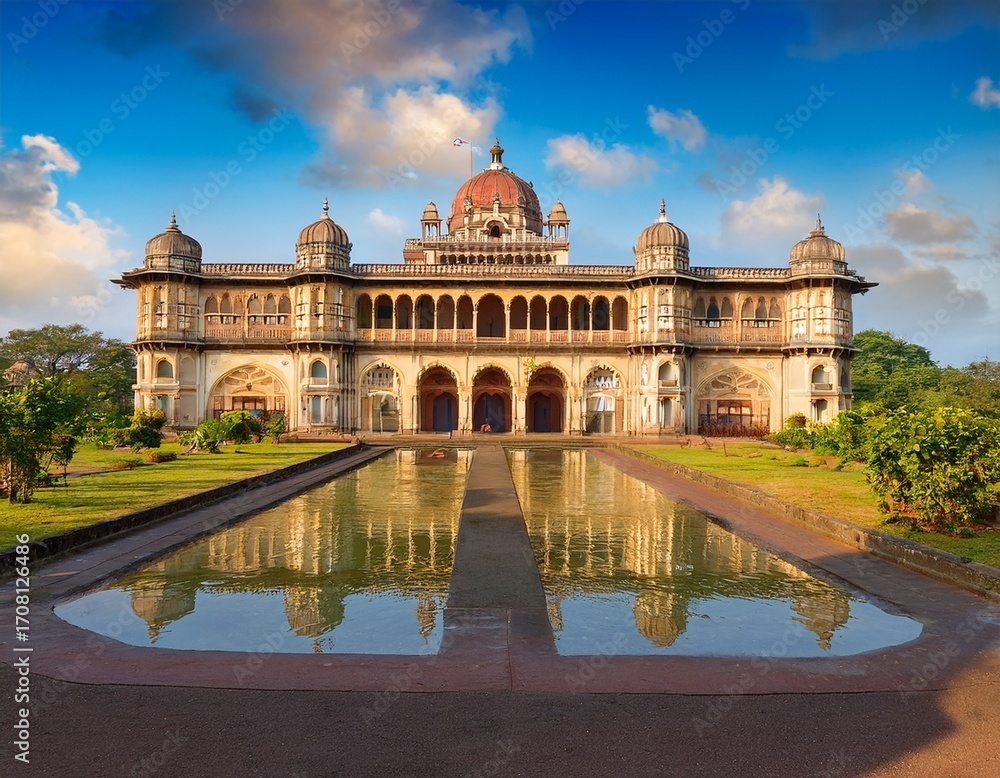 Fototapeta premium aga khan palace in pune a popular tourist destination