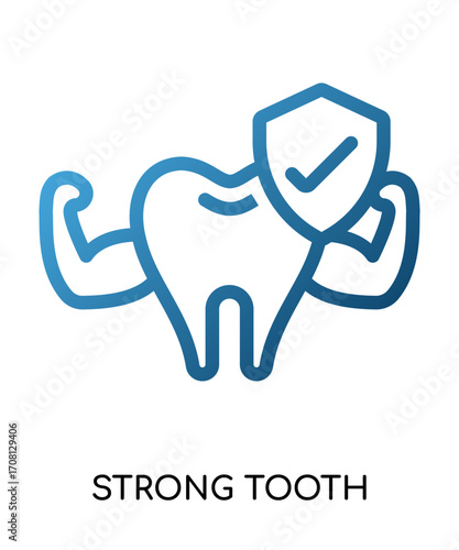 Strong Tooth Icon