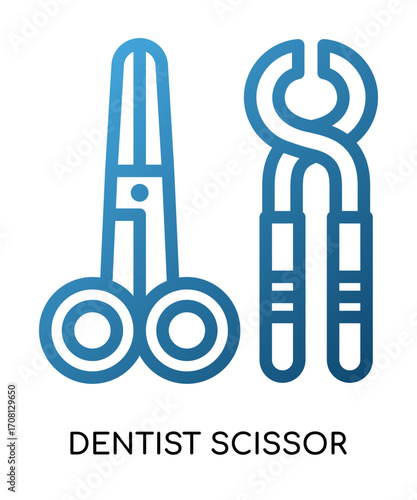 Dentist Scissor Icon