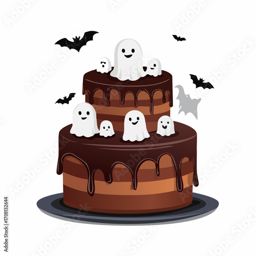 Schokoladentorte Halloween