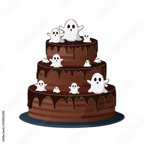 Schokoladentorte Halloween