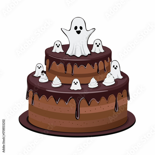 Schokoladentorte Halloween