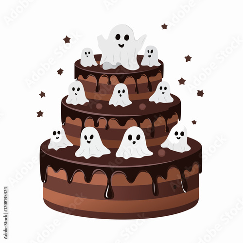 Schokoladentorte Halloween