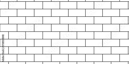 Pavement seamless mosaic stone concrete wall surface tiles. subway vector block rock white brick wall texture background.	