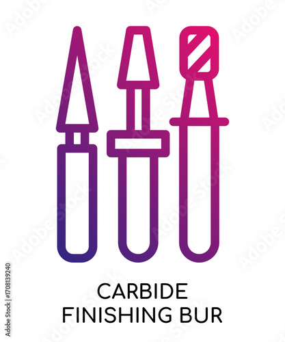 Carbide Finishing Bur Icon
