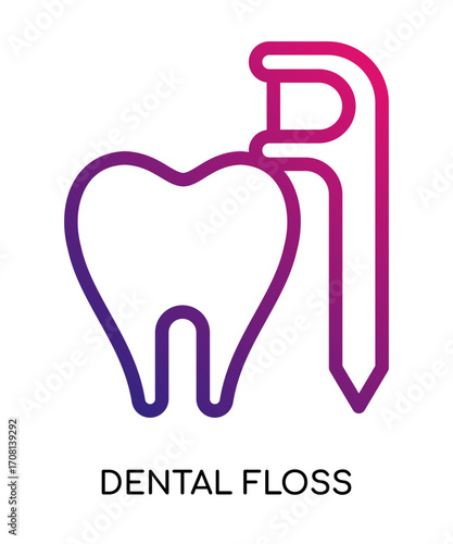 Dental Floss Icon